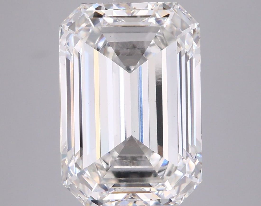 IGI Emerald 7.08ct F VVS2 - Loose Lab Diamond: IGI Emerald 7.08ct F VVS2 - Loose Lab Diamond Item Specifics: Source: This Is A Real Diamond Grown In A Lab Not Mined. Carat: 7.08 Cut: - Color: F Clarity: VVS2 Polish: EX Symmetry: EX Measurements: 1
