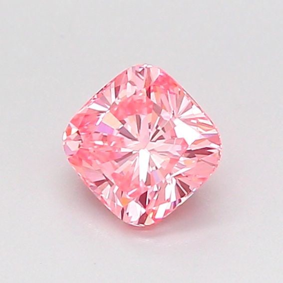 IGI Cushion Brilliant 0.53ct Fancy Vivid Pink VVS2 - Loose Lab Diamond: IGI Cushion Brilliant 0.53ct Fancy Vivid Pink VVS2 - Loose Lab Diamond Item Specifics: Source: This Is A Real Diamond Grown In A Lab Not Mined. Carat: 0.53 Cut: - Color: Fancy Vivid Pink Clarity: VVS2