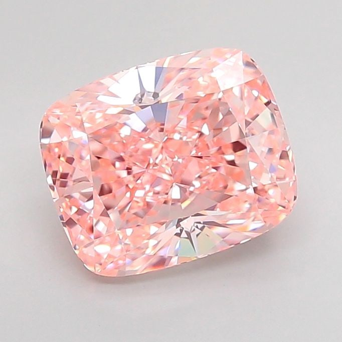 IGI Cushion Modified 3.29ct Fancy Intense Pink VVS2 - Loose Lab Diamond: IGI Cushion Modified 3.29ct Fancy Intense Pink VVS2 - Loose Lab Diamond Item Specifics: Source: This Is A Real Diamond Grown In A Lab Not Mined. Carat: 3.29 Cut: - Color: Fancy Intense Pink Clarity: V