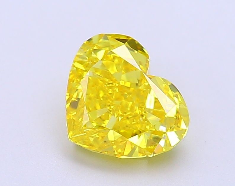 IGI Heart 1.83ct Fancy Vivid Yellow VVS2 - Loose Lab Diamond: IGI Heart 1.83ct Fancy Vivid Yellow VVS2 - Loose Lab Diamond Item Specifics: Source: This Is A Real Diamond Grown In A Lab Not Mined. Carat: 1.83 Cut: - Color: Fancy Vivid Yellow Clarity: VVS2 Polish: