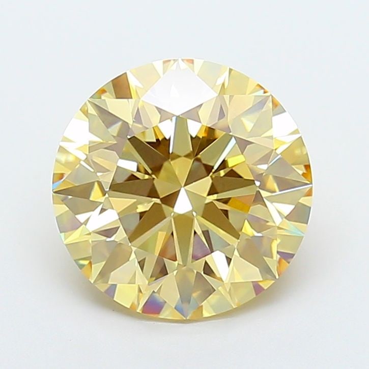 IGI Round 5.09ct Fancy Intense Yellow VVS2 - Ideal Loose Lab Diamond: IGI Round 5.09ct Fancy Intense Yellow VVS2 - Ideal Loose Lab Diamond Item Specifics: Source: This Is A Real Diamond Grown In A Lab Not Mined. Carat: 5.09 Cut: ID Color: Fancy Intense Yellow Clarity: V