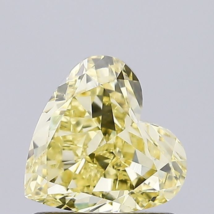 IGI Heart 1.02ct Fancy Yellow VVS2 - Loose Lab Diamond: IGI Heart 1.02ct Fancy Yellow VVS2 - Loose Lab Diamond Item Specifics: Source: This Is A Real Diamond Grown In A Lab Not Mined. Carat: 1.02 Cut: - Color: Fancy Yellow Clarity: VVS2 Polish: VG Symmetry