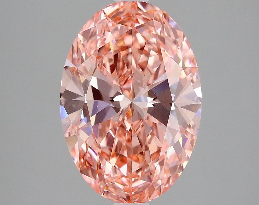 IGI Oval 2.97ct Fancy Vivid Pink VVS2 - Loose Lab Diamond: IGI Oval 2.97ct Fancy Vivid Pink VVS2 - Loose Lab Diamond Item Specifics: Source: This Is A Real Diamond Grown In A Lab Not Mined. Carat: 2.97 Cut: - Color: Fancy Vivid Pink Clarity: VVS2 Polish: EX S