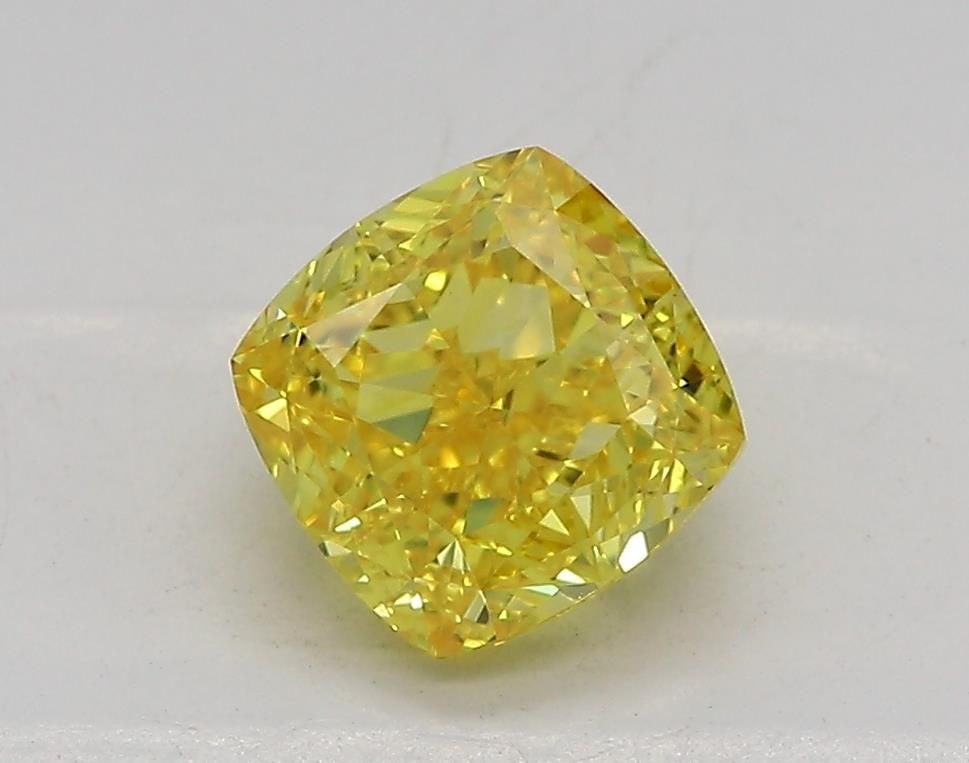 IGI Cushion Modified 1.27ct Fancy Vivid Yellow VVS2 - Loose Lab Diamond: IGI Cushion Modified 1.27ct Fancy Vivid Yellow VVS2 - Loose Lab Diamond Item Specifics: Source: This Is A Real Diamond Grown In A Lab Not Mined. Carat: 1.27 Cut: - Color: Fancy Vivid Yellow Clarity: V