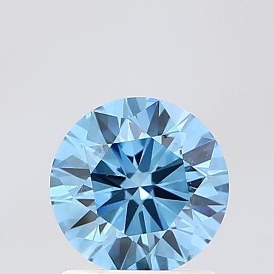 Round 0.96ct Fancy Vivid Blue VVS2 - Loose Lab Diamond: Round 0.96ct Fancy Vivid Blue VVS2 - Loose Lab Diamond Item Specifics: Source: This Is A Real Diamond Grown In A Lab Not Mined. Carat: 0.96 Cut: Color: Fancy Vivid Blue Clarity: VVS2 Polish: EX Symmet