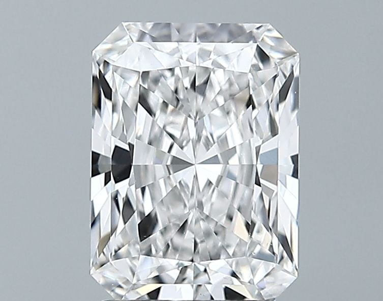 GIA Radiant 1.76ct E VVS2 - Loose Lab Diamond: GIA Radiant 1.76ct E VVS2 - Loose Lab Diamond Item Specifics: Source: This Is A Real Diamond Grown In A Lab Not Mined. Carat: 1.76 Cut: - Color: E Clarity: VVS2 Polish: EX Symmetry: EX Measurements: 8