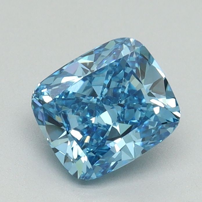 IGI Cushion Modified 1.07ct Fancy Vivid Blue VVS2 - Loose Lab Diamond: IGI Cushion Modified 1.07ct Fancy Vivid Blue VVS2 - Loose Lab Diamond Item Specifics: Source: This Is A Real Diamond Grown In A Lab Not Mined. Carat: 1.07 Cut: - Color: Fancy Vivid Blue Clarity: VVS2 