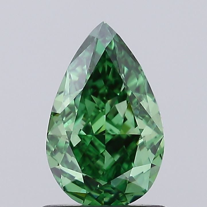 IGI Pear 1.02ct Fancy Vivid Green VVS2 - Loose Lab Diamond: IGI Pear 1.02ct Fancy Vivid Green VVS2 - Loose Lab Diamond Item Specifics: Source: This Is A Real Diamond Grown In A Lab Not Mined. Carat: 1.02 Cut: - Color: Fancy Vivid Green Clarity: VVS2 Polish: VG