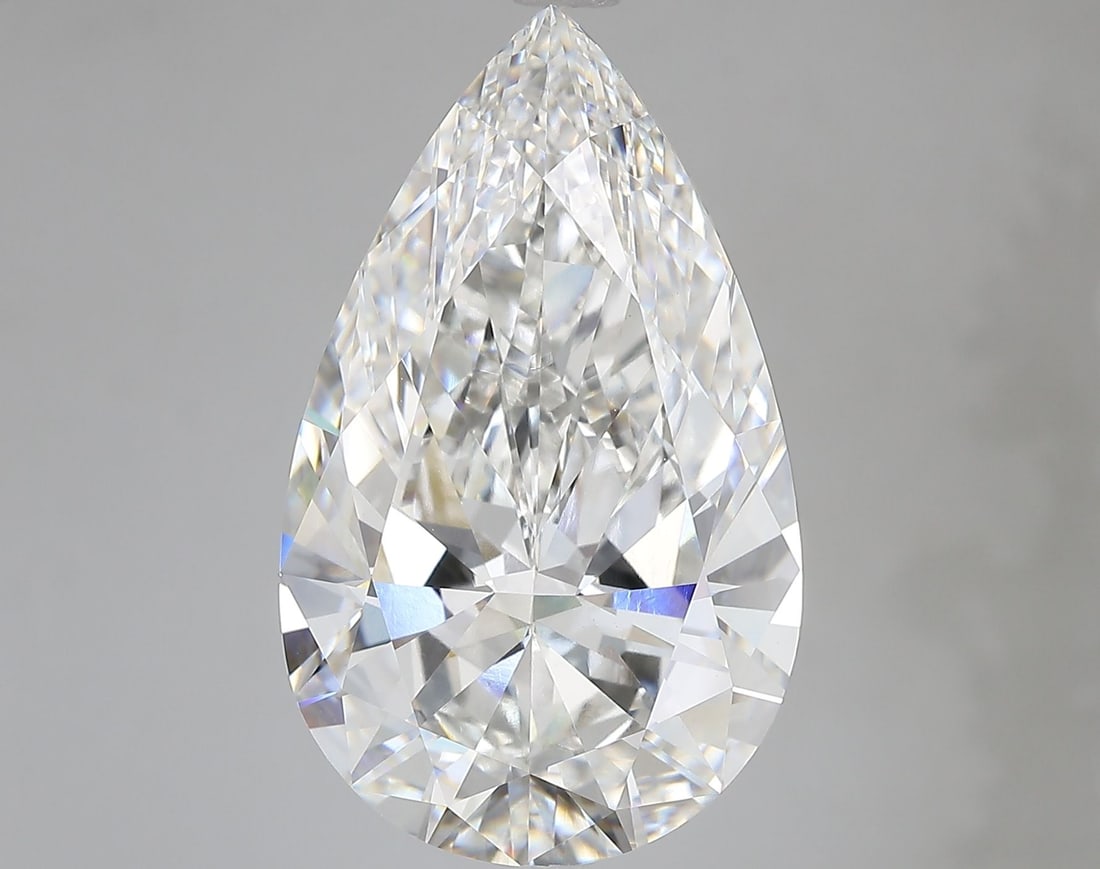 IGI Pear 10.5ct E VVS2 - Loose Lab Diamond: IGI Pear 10.5ct E VVS2 - Loose Lab Diamond Item Specifics: Source: This Is A Real Diamond Grown In A Lab Not Mined. Carat: 10.5 Cut: - Color: E Clarity: VVS2 Polish: EX Symmetry: EX Measurements: