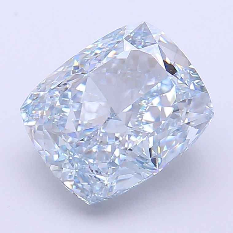 IGI Cushion Modified 4.43ct Fancy Intense Blue VVS1 - Loose Lab Diamond: IGI Cushion Modified 4.43ct Fancy Intense Blue VVS1 - Loose Lab Diamond Item Specifics: Source: This Is A Real Diamond Grown In A Lab Not Mined. Carat: 4.43 Cut: - Color: Fancy Intense Blue Clarity: