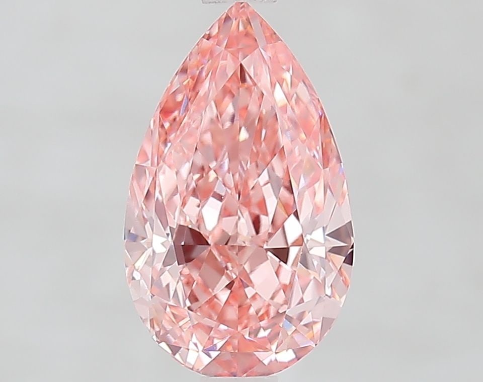 IGI Pear 2.11ct Fancy Vivid Pink VVS2 - Loose Lab Diamond: IGI Pear 2.11ct Fancy Vivid Pink VVS2 - Loose Lab Diamond Item Specifics: Source: This Is A Real Diamond Grown In A Lab Not Mined. Carat: 2.11 Cut: - Color: Fancy Vivid Pink Clarity: VVS2 Polish: EX S