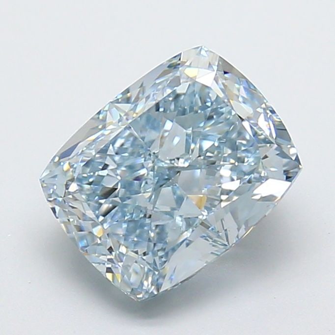 IGI Cushion Modified 3.83ct Fancy Intense Blue VVS2 - Loose Lab Diamond: IGI Cushion Modified 3.83ct Fancy Intense Blue VVS2 - Loose Lab Diamond Item Specifics: Source: This Is A Real Diamond Grown In A Lab Not Mined. Carat: 3.83 Cut: - Color: Fancy Intense Blue Clarity: V