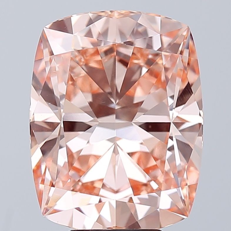 IGI Cushion Modified 7.02ct Fancy Vivid Orangey Pink VVS2 - Loose Lab Diamond: IGI Cushion Modified 7.02ct Fancy Vivid Orangey Pink VVS2 - Loose Lab Diamond Item Specifics: Source: This Is A Real Diamond Grown In A Lab Not Mined. Carat: 7.02 Cut: - Color: Fancy Vivid Orangey Pin