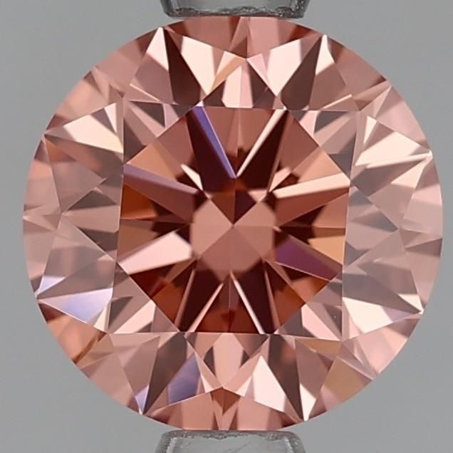 Round 1.04ct Fancy Orangey Pink VVS1 - Loose Lab Diamond: Round 1.04ct Fancy Orangey Pink VVS1 - Loose Lab Diamond Item Specifics: Source: This Is A Real Diamond Grown In A Lab Not Mined. Carat: 1.04 Cut: EX Color: Fancy Orangey Pink Clarity: VVS1 Polish: