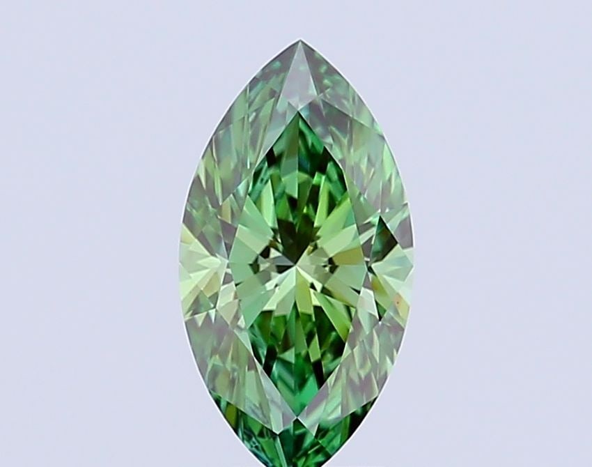 IGI Marquise 2.52ct Fancy Vivid Green VVS2 - Loose Lab Diamond: IGI Marquise 2.52ct Fancy Vivid Green VVS2 - Loose Lab Diamond Item Specifics: Source: This Is A Real Diamond Grown In A Lab Not Mined. Carat: 2.52 Cut: - Color: Fancy Vivid Green Clarity: VVS2 Polish