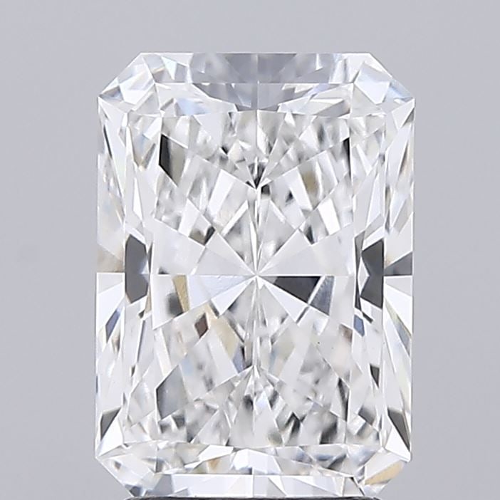 IGI Radiant 2.58ct E VVS2 - Loose Lab Diamond: IGI Radiant 2.58ct E VVS2 - Loose Lab Diamond Item Specifics: Source: This Is A Real Diamond Grown In A Lab Not Mined. Carat: 2.58 Cut: - Color: E Clarity: VVS2 Polish: EX Symmetry: EX Measurements: 9