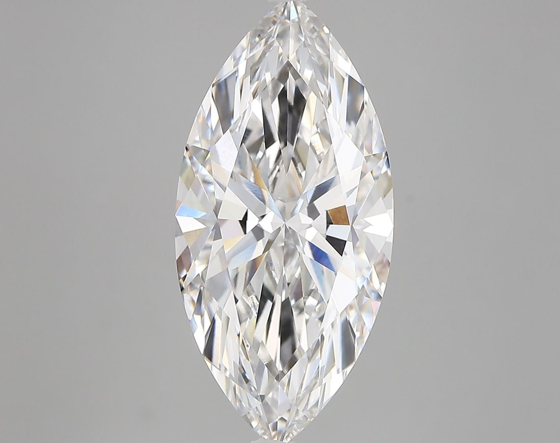 IGI Marquise 5.41ct F VVS2 - Loose Lab Diamond: IGI Marquise 5.41ct F VVS2 - Loose Lab Diamond Item Specifics: Source: This Is A Real Diamond Grown In A Lab Not Mined. Carat: 5.41 Cut: - Color: F Clarity: VVS2 Polish: EX Symmetry: EX Measurements: 