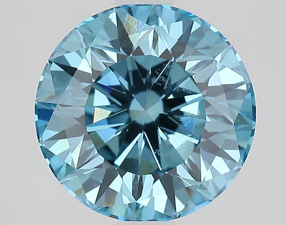 IGI Round 2.53ct Fancy Vivid Blue VVS2 - Loose Lab Diamond: IGI Round 2.53ct Fancy Vivid Blue VVS2 - Loose Lab Diamond Item Specifics: Source: This Is A Real Diamond Grown In A Lab Not Mined. Carat: 2.53 Cut: Color: Fancy Vivid Blue Clarity: VVS2 Polish: EX Sy