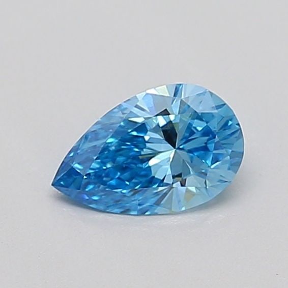 IGI Pear 0.35ct Fancy Vivid Blue VVS2 - Loose Lab Diamond: IGI Pear 0.35ct Fancy Vivid Blue VVS2 - Loose Lab Diamond Item Specifics: Source: This Is A Real Diamond Grown In A Lab Not Mined. Carat: 0.35 Cut: - Color: Fancy Vivid Blue Clarity: VVS2 Polish: VG