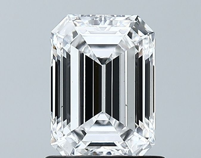 GIA Emerald 1.17ct E VVS2 - Loose Lab Diamond: GIA Emerald 1.17ct E VVS2 - Loose Lab Diamond Item Specifics: Source: This Is A Real Diamond Grown In A Lab Not Mined. Carat: 1.17 Cut: - Color: E Clarity: VVS2 Polish: EX Symmetry: EX Measurements: 7