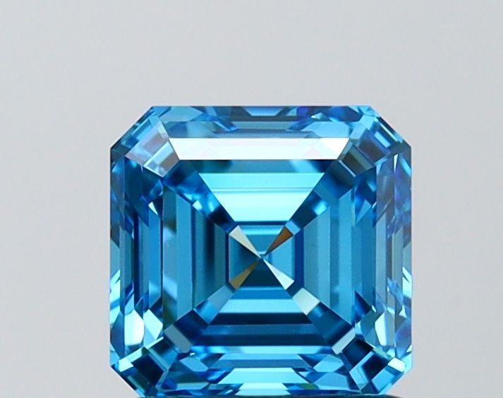 IGI Asscher 1.57ct Fancy Intense Blue VVS1 - Loose Lab Diamond: IGI Asscher 1.57ct Fancy Intense Blue VVS1 - Loose Lab Diamond Item Specifics: Source: This Is A Real Diamond Grown In A Lab Not Mined. Carat: 1.57 Cut: - Color: Fancy Intense Blue Clarity: VVS1 Polis