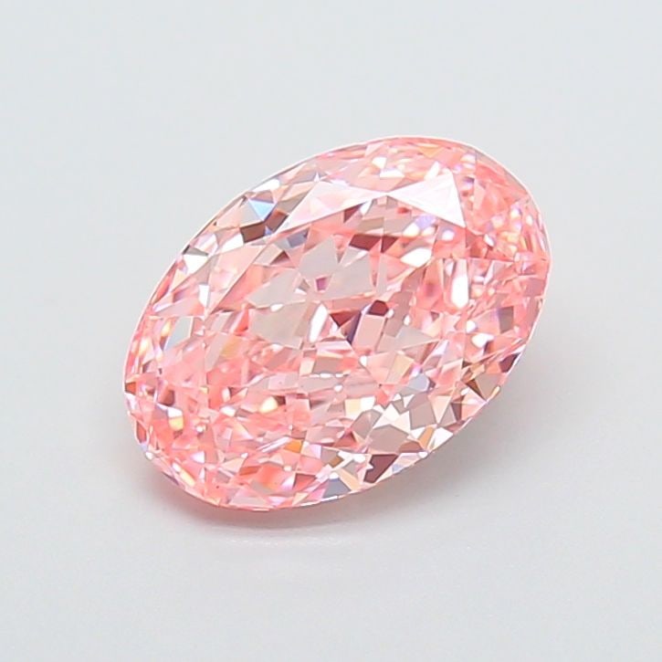 IGI Oval 1.75ct Fancy Vivid Pink VVS2 - Loose Lab Diamond: IGI Oval 1.75ct Fancy Vivid Pink VVS2 - Loose Lab Diamond Item Specifics: Source: This Is A Real Diamond Grown In A Lab Not Mined. Carat: 1.75 Cut: - Color: Fancy Vivid Pink Clarity: VVS2 Polish: EX S