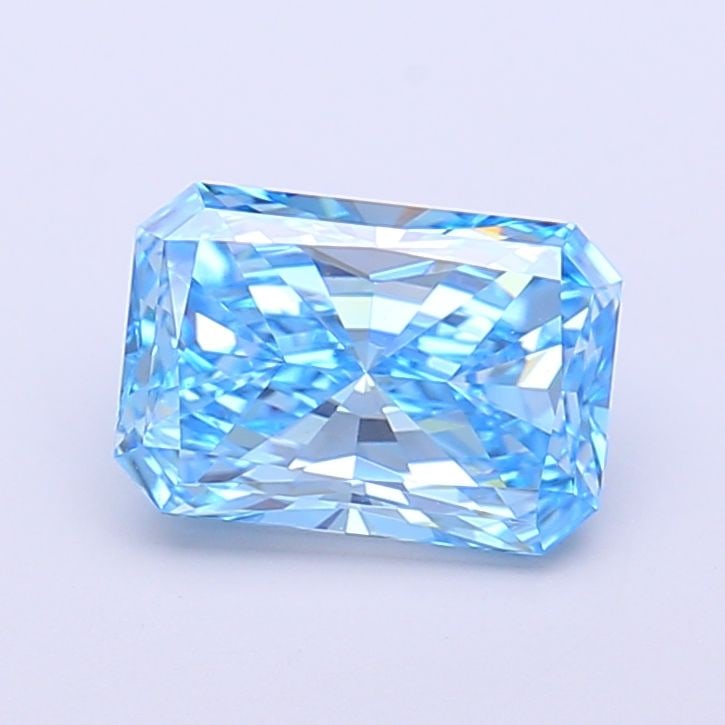 IGI Radiant 1.53ct Fancy Vivid Blue VVS2 - Loose Lab Diamond: IGI Radiant 1.53ct Fancy Vivid Blue VVS2 - Loose Lab Diamond Item Specifics: Source: This Is A Real Diamond Grown In A Lab Not Mined. Carat: 1.53 Cut: - Color: Fancy Vivid Blue Clarity: VVS2 Polish: E