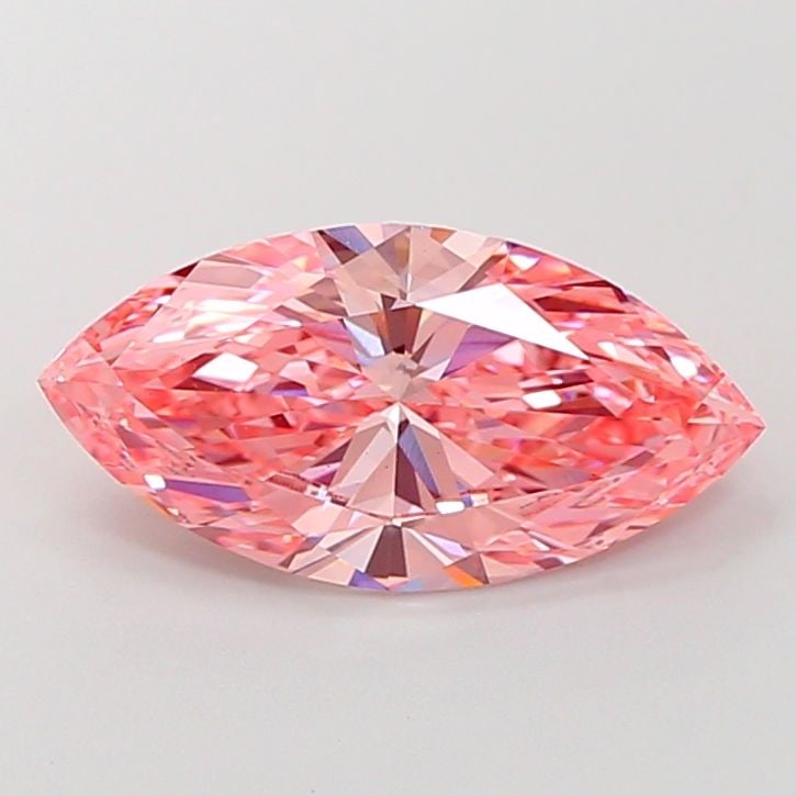 IGI Marquise 3.19ct Fancy Vivid Pink VVS2 - Loose Lab Diamond: IGI Marquise 3.19ct Fancy Vivid Pink VVS2 - Loose Lab Diamond Item Specifics: Source: This Is A Real Diamond Grown In A Lab Not Mined. Carat: 3.19 Cut: - Color: Fancy Vivid Pink Clarity: VVS2 Polish: 