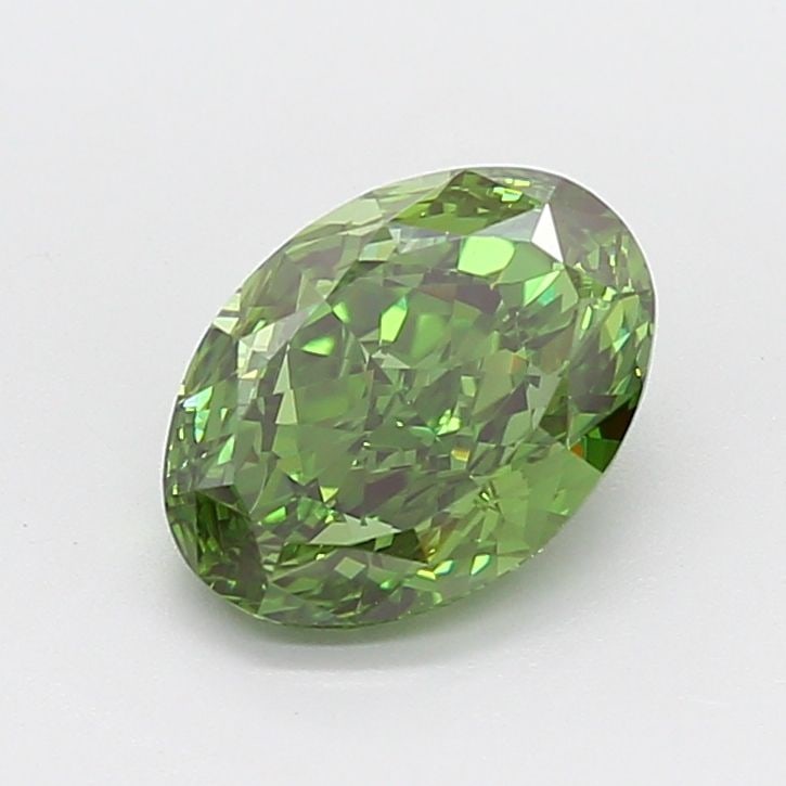 IGI Oval 3.17ct Fancy Vivid Green VVS1 - Loose Lab Diamond: IGI Oval 3.17ct Fancy Vivid Green VVS1 - Loose Lab Diamond Item Specifics: Source: This Is A Real Diamond Grown In A Lab Not Mined. Carat: 3.17 Cut: - Color: Fancy Vivid Green Clarity: VVS1 Polish: EX