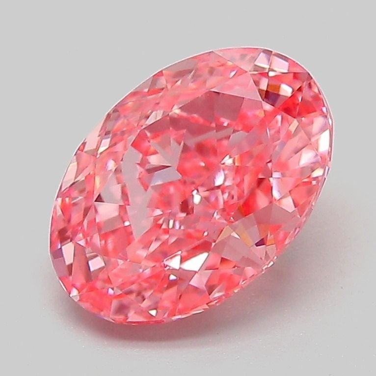 IGI Oval 2.1ct Fancy Vivid Pink VVS2 - Loose Lab Diamond: IGI Oval 2.1ct Fancy Vivid Pink VVS2 - Loose Lab Diamond Item Specifics: Source: This Is A Real Diamond Grown In A Lab Not Mined. Carat: 2.1 Cut: - Color: Fancy Vivid Pink Clarity: VVS2 Polish: EX Sym