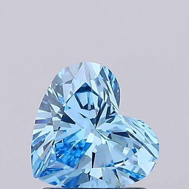 IGI Heart 0.86ct Fancy Vivid Blue VVS2 - Loose Lab Diamond: IGI Heart 0.86ct Fancy Vivid Blue VVS2 - Loose Lab Diamond Item Specifics: Source: This Is A Real Diamond Grown In A Lab Not Mined. Carat: 0.86 Cut: - Color: Fancy Vivid Blue Clarity: VVS2 Polish: VG 