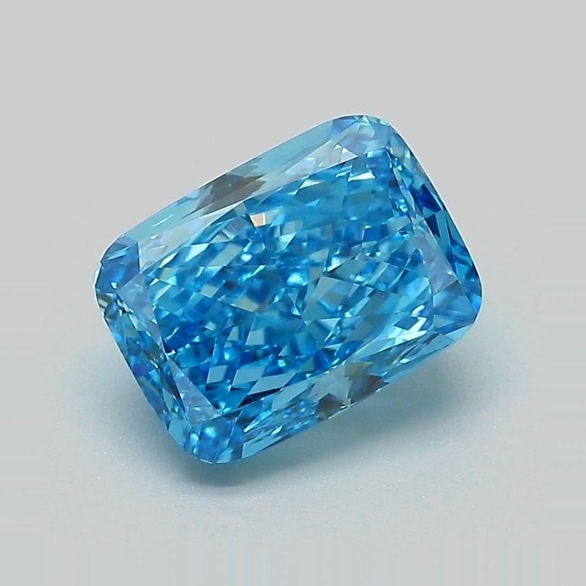 IGI Cushion Modified 2.26ct Fancy Vivid Blue VVS2 - Loose Lab Diamond: IGI Cushion Modified 2.26ct Fancy Vivid Blue VVS2 - Loose Lab Diamond Item Specifics: Source: This Is A Real Diamond Grown In A Lab Not Mined. Carat: 2.26 Cut: - Color: Fancy Vivid Blue Clarity: VVS2 