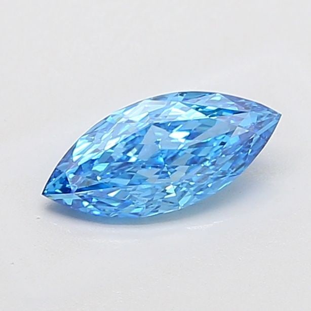IGI Marquise 1.07ct Fancy Vivid Blue VVS2 - Loose Lab Diamond: IGI Marquise 1.07ct Fancy Vivid Blue VVS2 - Loose Lab Diamond Item Specifics: Source: This Is A Real Diamond Grown In A Lab Not Mined. Carat: 1.07 Cut: - Color: Fancy Vivid Blue Clarity: VVS2 Polish: