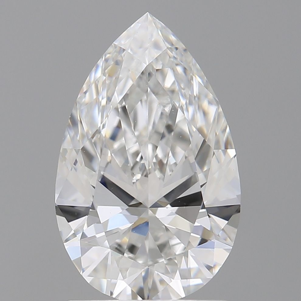 IGI Pear 1.59ct E VVS2 - Loose Lab Diamond: IGI Pear 1.59ct E VVS2 - Loose Lab Diamond Item Specifics: Source: This Is A Real Diamond Grown In A Lab Not Mined. Carat: 1.59 Cut: - Color: E Clarity: VVS2 Polish: EX Symmetry: EX Measurements: