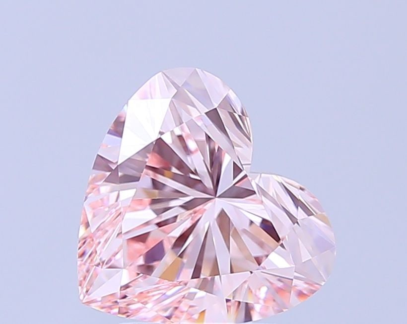 IGI Heart 2.95ct Fancy Intense Pink VVS2 - Loose Lab Diamond: IGI Heart 2.95ct Fancy Intense Pink VVS2 - Loose Lab Diamond Item Specifics: Source: This Is A Real Diamond Grown In A Lab Not Mined. Carat: 2.95 Cut: - Color: Fancy Intense Pink Clarity: VVS2 Polish:
