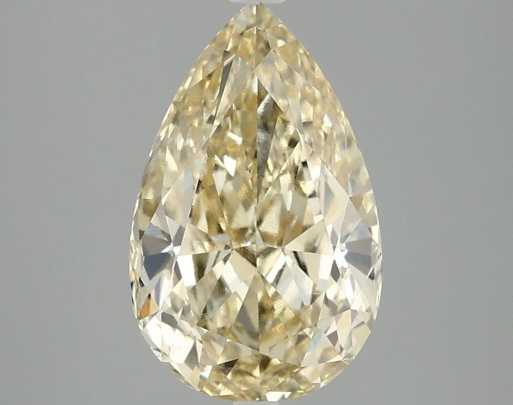 IGI Pear 3.09ct Fancy Intense Yellow VVS2 - Loose Lab Diamond: IGI Pear 3.09ct Fancy Intense Yellow VVS2 - Loose Lab Diamond Item Specifics: Source: This Is A Real Diamond Grown In A Lab Not Mined. Carat: 3.09 Cut: - Color: Fancy Intense Yellow Clarity: VVS2 Poli