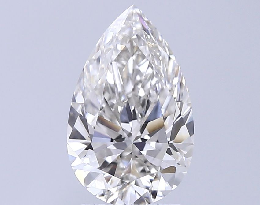 IGI Pear 2.5ct H VVS2 - Loose Lab Diamond: IGI Pear 2.5ct H VVS2 - Loose Lab Diamond Item Specifics: Source: This Is A Real Diamond Grown In A Lab Not Mined. Carat: 2.5 Cut: - Color: H Clarity: VVS2 Polish: EX Symmetry: EX Measurements: 11.87L