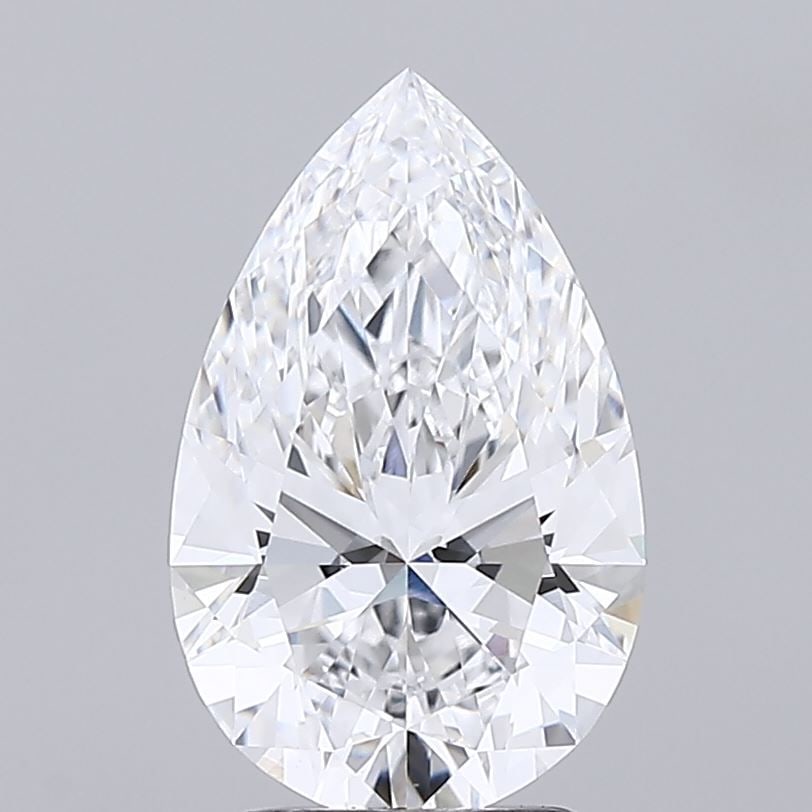 GCAL Pear 2.73ct D VVS2 - Loose Lab Diamond: GCAL Pear 2.73ct D VVS2 - Loose Lab Diamond Item Specifics: Source: This Is A Real Diamond Grown In A Lab Not Mined. Carat: 2.73 Cut: - Color: D Clarity: VVS2 Polish: EX Symmetry: EX Measurements: 12.