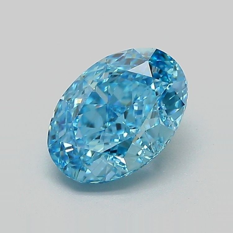 IGI Oval 1.6ct Fancy Vivid Blue VVS2 - Loose Lab Diamond: IGI Oval 1.6ct Fancy Vivid Blue VVS2 - Loose Lab Diamond Item Specifics: Source: This Is A Real Diamond Grown In A Lab Not Mined. Carat: 1.6 Cut: - Color: Fancy Vivid Blue Clarity: VVS2 Polish: EX Sym