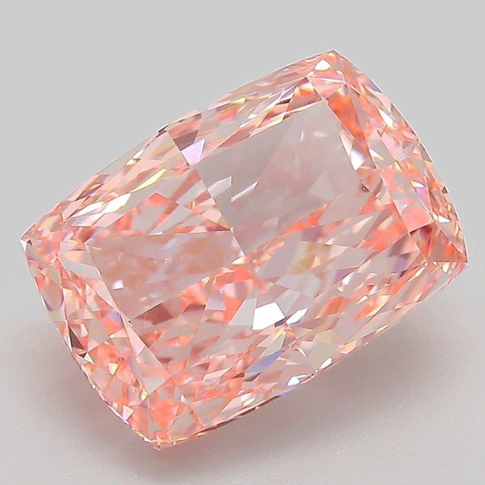 IGI Cushion Modified 5.03ct Fancy Intense Pink VVS2 - Loose Lab Diamond: IGI Cushion Modified 5.03ct Fancy Intense Pink VVS2 - Loose Lab Diamond Item Specifics: Source: This Is A Real Diamond Grown In A Lab Not Mined. Carat: 5.03 Cut: - Color: Fancy Intense Pink Clarity: V