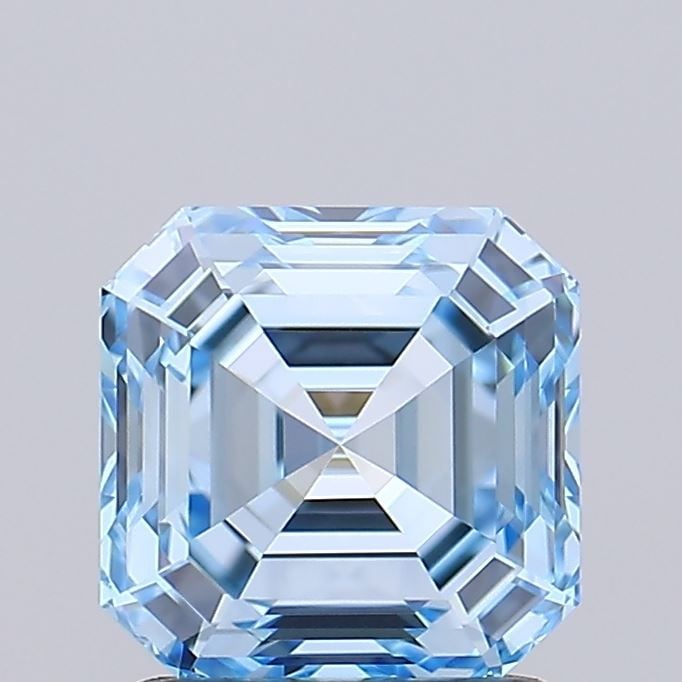 IGI Asscher 1.52ct Fancy Vivid Blue VVS2 - Loose Lab Diamond: IGI Asscher 1.52ct Fancy Vivid Blue VVS2 - Loose Lab Diamond Item Specifics: Source: This Is A Real Diamond Grown In A Lab Not Mined. Carat: 1.52 Cut: - Color: Fancy Vivid Blue Clarity: VVS2 Polish: E