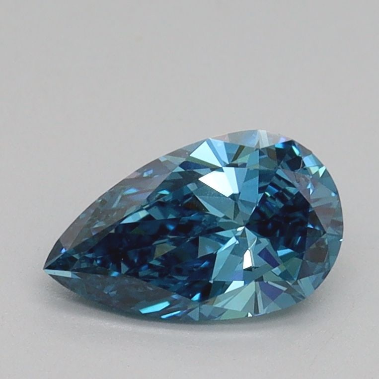 IGI Pear 0.72ct Fancy Vivid Blue VVS2 - Loose Lab Diamond: IGI Pear 0.72ct Fancy Vivid Blue VVS2 - Loose Lab Diamond Item Specifics: Source: This Is A Real Diamond Grown In A Lab Not Mined. Carat: 0.72 Cut: - Color: Fancy Vivid Blue Clarity: VVS2 Polish: EX S