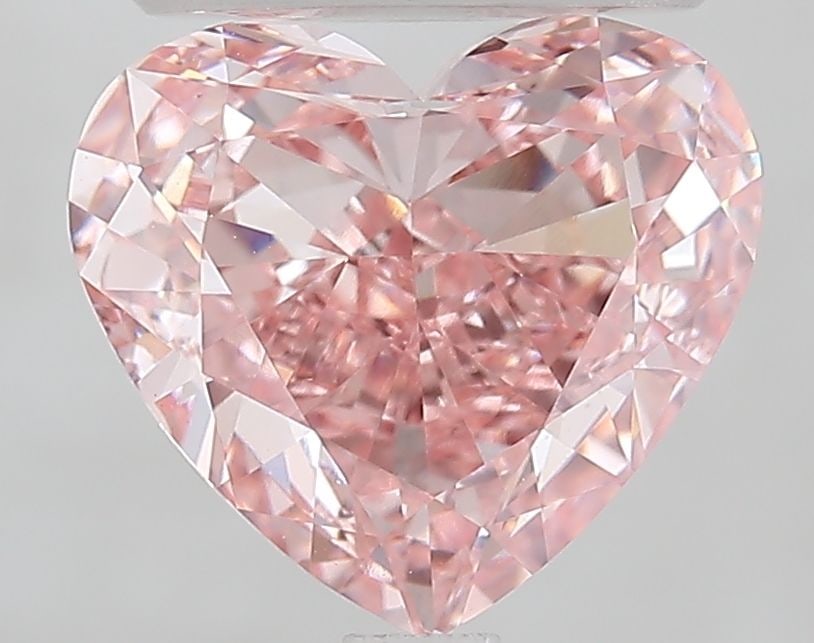 IGI Heart 3.0ct Fancy Vivid Pink VVS2 - Loose Lab Diamond: IGI Heart 3.0ct Fancy Vivid Pink VVS2 - Loose Lab Diamond Item Specifics: Source: This Is A Real Diamond Grown In A Lab Not Mined. Carat: 3.0 Cut: - Color: Fancy Vivid Pink Clarity: VVS2 Polish: EX Sy