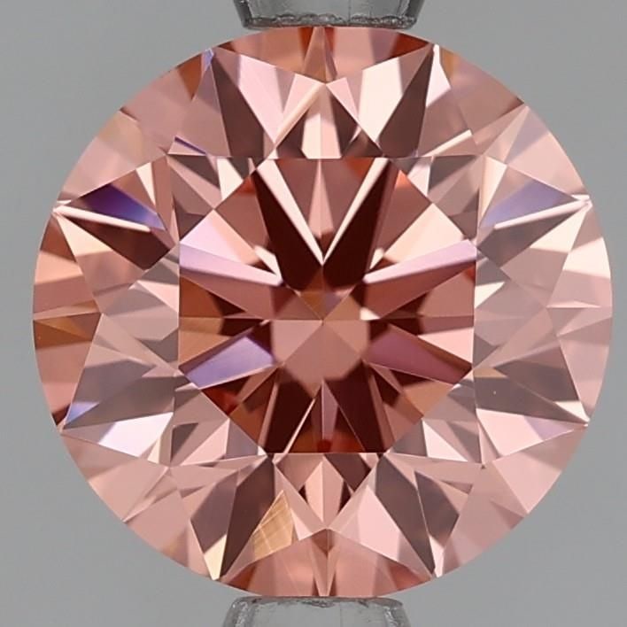 Round 1.38ct Fancy Orangey Pink VVS2 - Loose Lab Diamond: Round 1.38ct Fancy Orangey Pink VVS2 - Loose Lab Diamond Item Specifics: Source: This Is A Real Diamond Grown In A Lab Not Mined. Carat: 1.38 Cut: EX Color: Fancy Orangey Pink Clarity: VVS2 Polish: VG