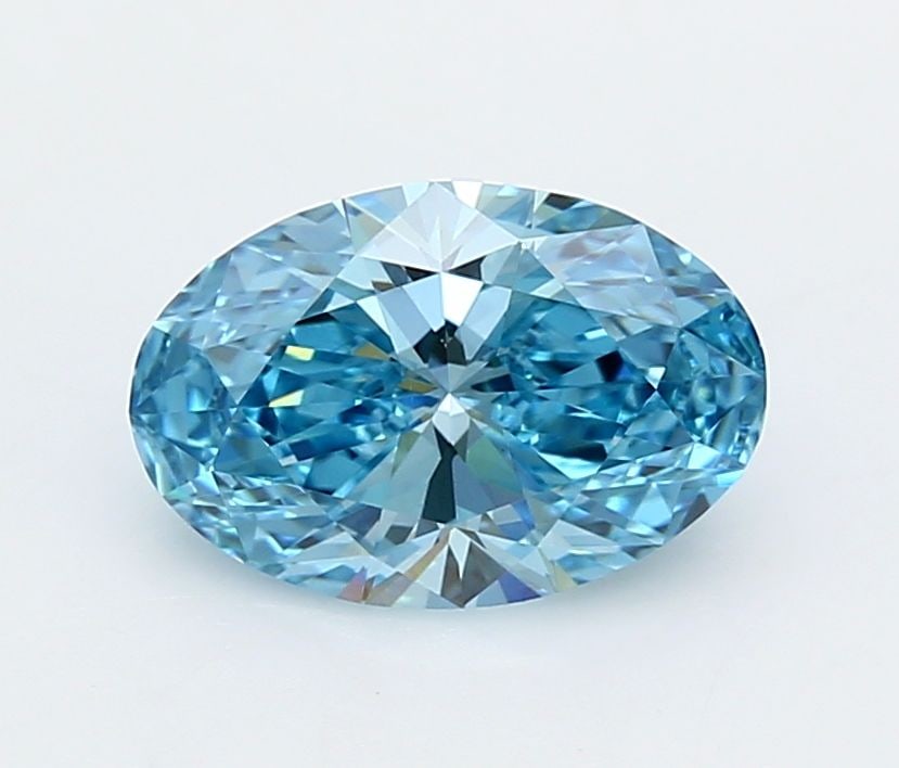 IGI Oval 1.75ct Fancy Vivid Blue VVS2 - Loose Lab Diamond: IGI Oval 1.75ct Fancy Vivid Blue VVS2 - Loose Lab Diamond Item Specifics: Source: This Is A Real Diamond Grown In A Lab Not Mined. Carat: 1.75 Cut: - Color: Fancy Vivid Blue Clarity: VVS2 Polish: EX S