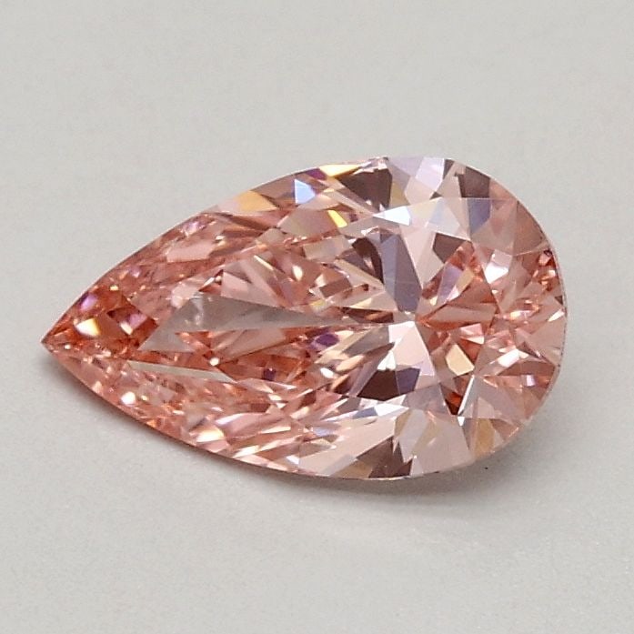 IGI Pear 0.5ct Fancy Vivid Pink VVS2 - Loose Lab Diamond: IGI Pear 0.5ct Fancy Vivid Pink VVS2 - Loose Lab Diamond Item Specifics: Source: This Is A Real Diamond Grown In A Lab Not Mined. Carat: 0.5 Cut: - Color: Fancy Vivid Pink Clarity: VVS2 Polish: EX Sym