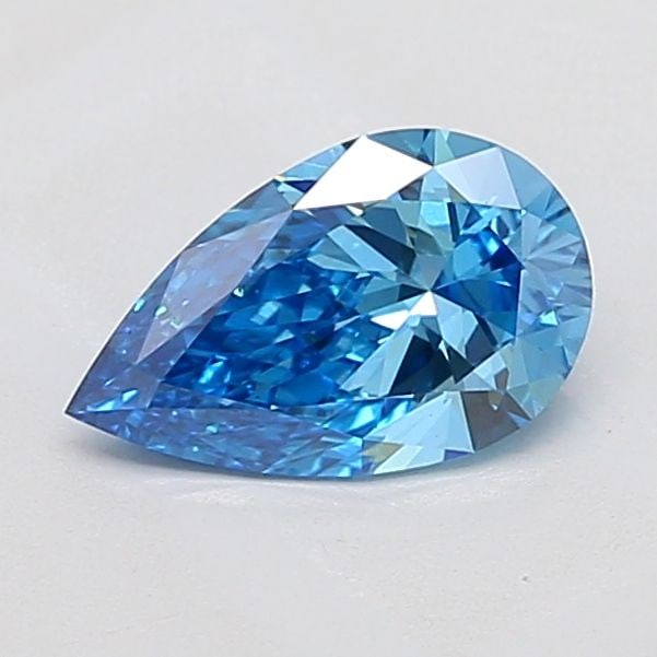 IGI Pear 1.06ct Fancy Vivid Blue VVS2 - Loose Lab Diamond: IGI Pear 1.06ct Fancy Vivid Blue VVS2 - Loose Lab Diamond Item Specifics: Source: This Is A Real Diamond Grown In A Lab Not Mined. Carat: 1.06 Cut: - Color: Fancy Vivid Blue Clarity: VVS2 Polish: EX S