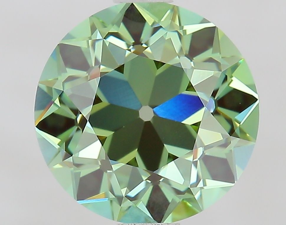 IGI European Cut 2.01ct Fancy Vivid Green VVS2 - Loose Lab Diamond: IGI European Cut 2.01ct Fancy Vivid Green VVS2 - Loose Lab Diamond Item Specifics: Source: This Is A Real Diamond Grown In A Lab Not Mined. Carat: 2.01 Cut: - Color: Fancy Vivid Green Clarity: VVS2 Po