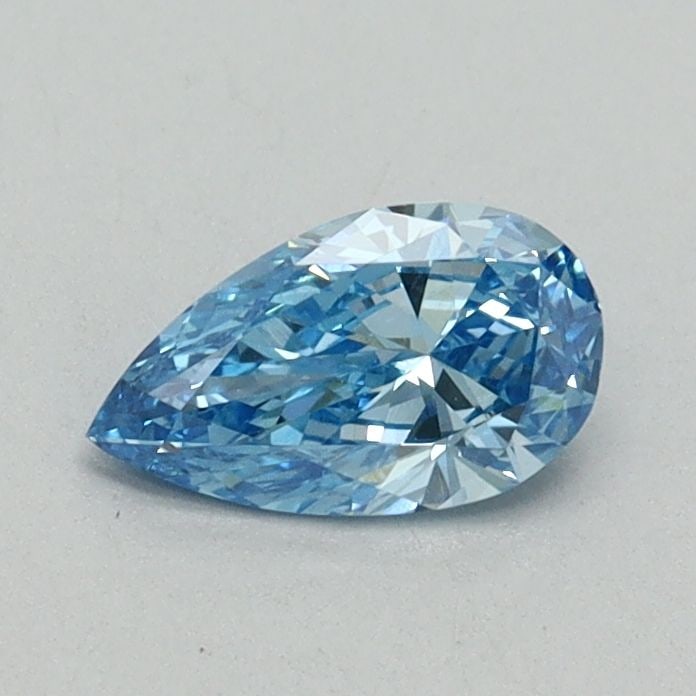 IGI Pear 0.42ct Fancy Vivid Blue VVS2 - Loose Lab Diamond: IGI Pear 0.42ct Fancy Vivid Blue VVS2 - Loose Lab Diamond Item Specifics: Source: This Is A Real Diamond Grown In A Lab Not Mined. Carat: 0.42 Cut: - Color: Fancy Vivid Blue Clarity: VVS2 Polish: VG S