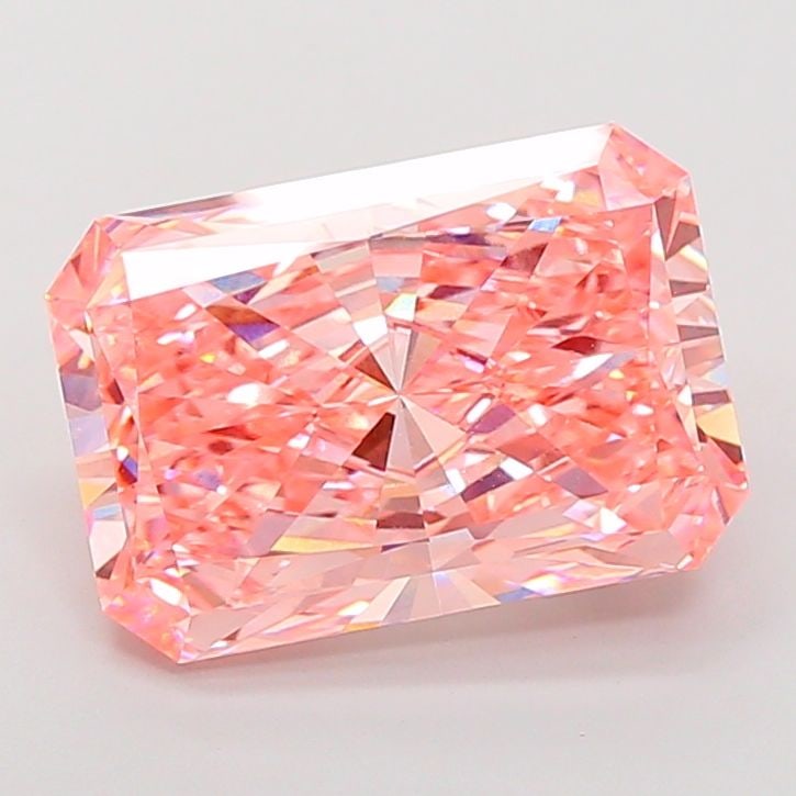 IGI Radiant 11.4ct Fancy Vivid Pink VVS2 - Loose Lab Diamond: IGI Radiant 11.4ct Fancy Vivid Pink VVS2 - Loose Lab Diamond Item Specifics: Source: This Is A Real Diamond Grown In A Lab Not Mined. Carat: 11.4 Cut: - Color: Fancy Vivid Pink Clarity: VVS2 Polish: E
